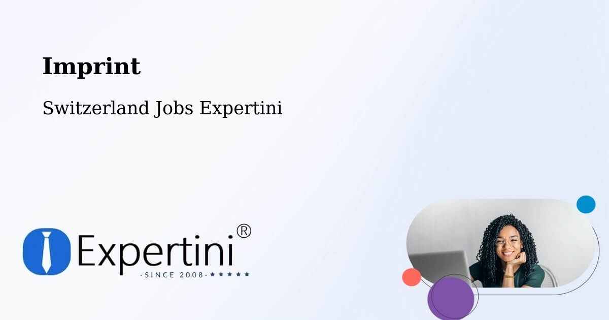 Imprint – Urnäsch - Switzerland Jobs Expertini